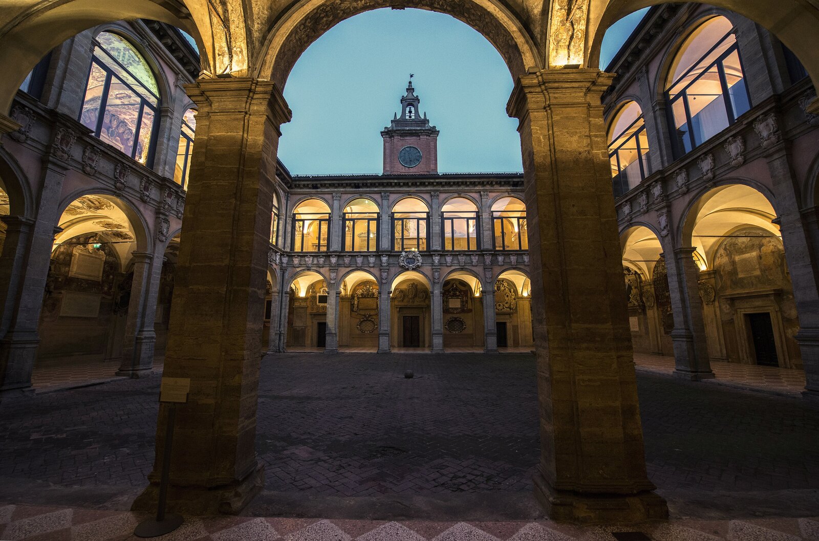 Archiginnasio & the Anatomical Theatre, Bologna