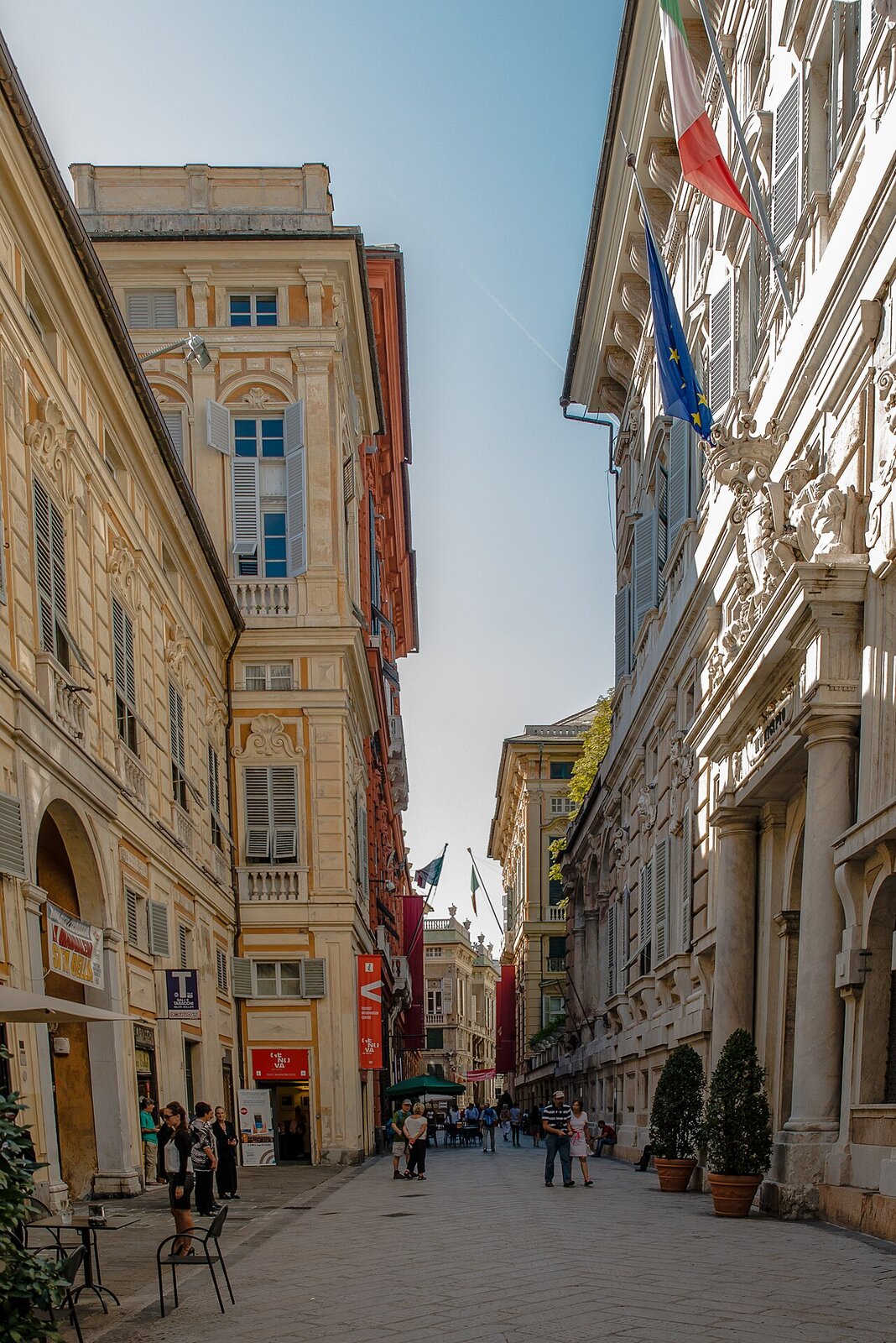 Via Garibaldi & the Palazzi dei Rolli, Genoa