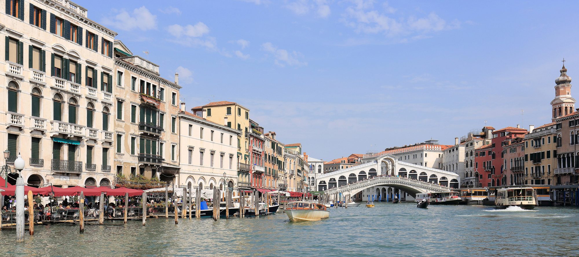 The Grand Canal by vaporetto, Venice